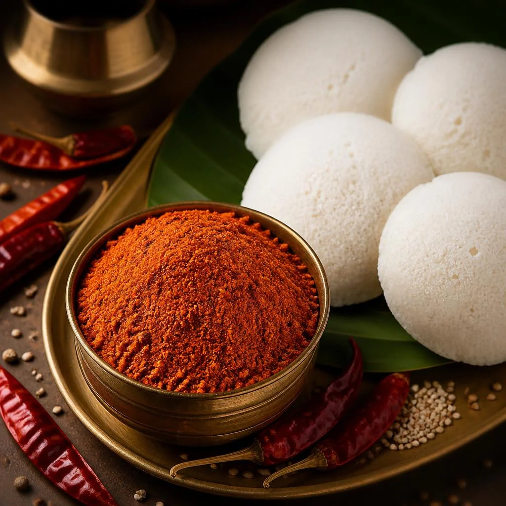 Idly podi recipe with idly powder in Madurai
