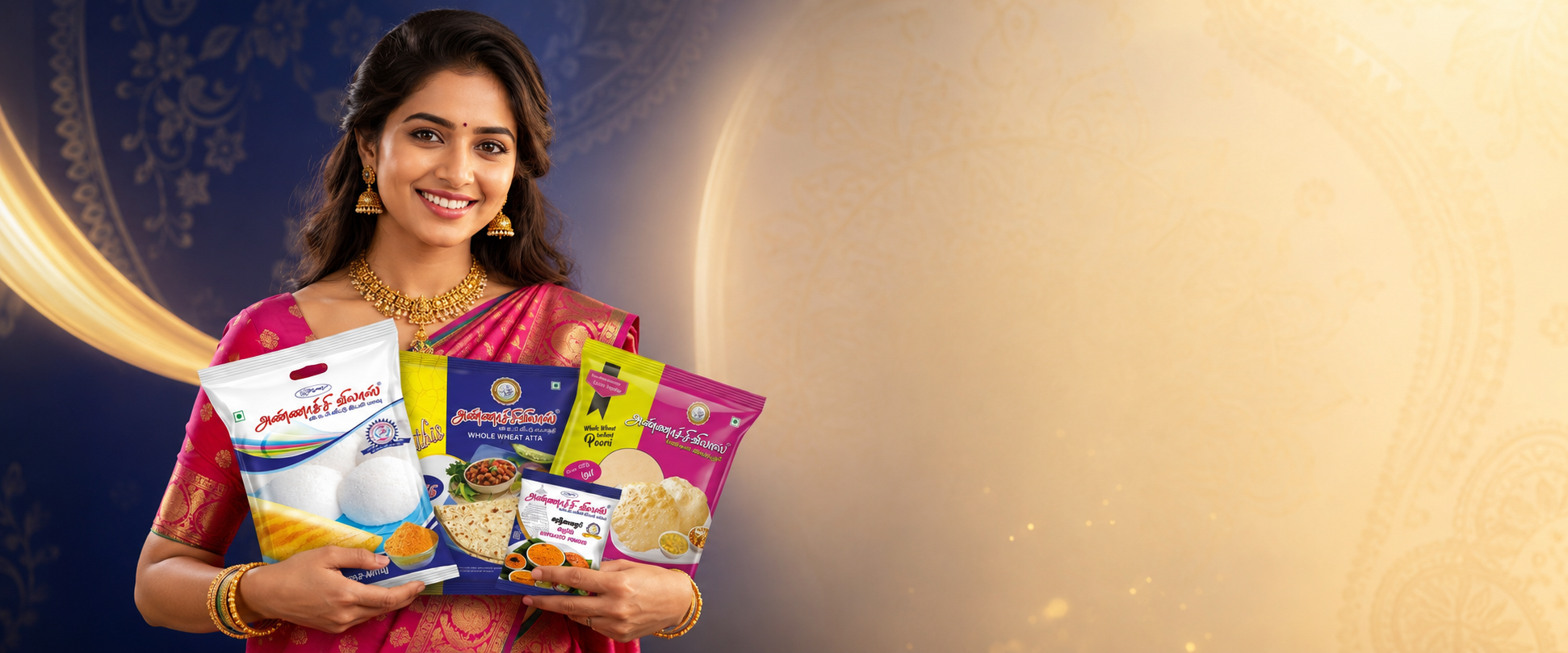 Soft idly with sambar